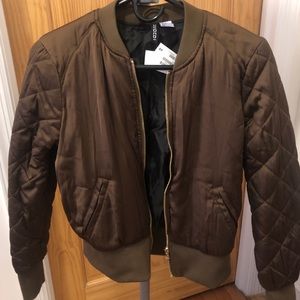 Army green bomber